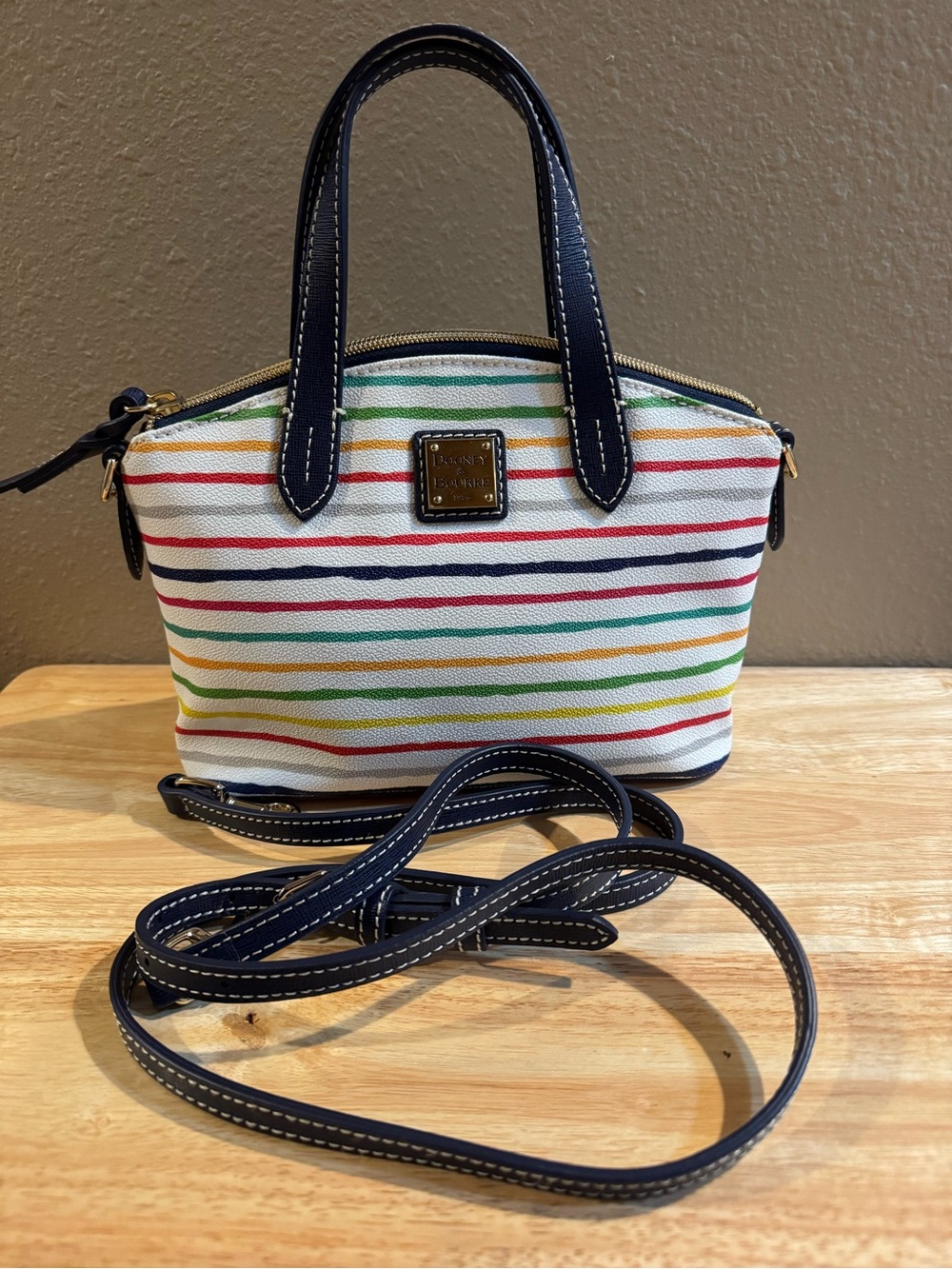 Dooney & Bourke Coated Cotton Ruby Crossbody Bag
